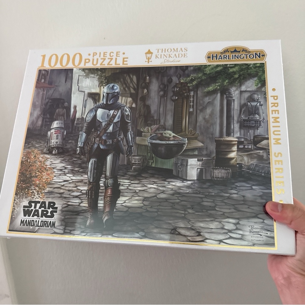 Thomas Kinkade Mandalorian Puzzle - Gray and Brown Tones